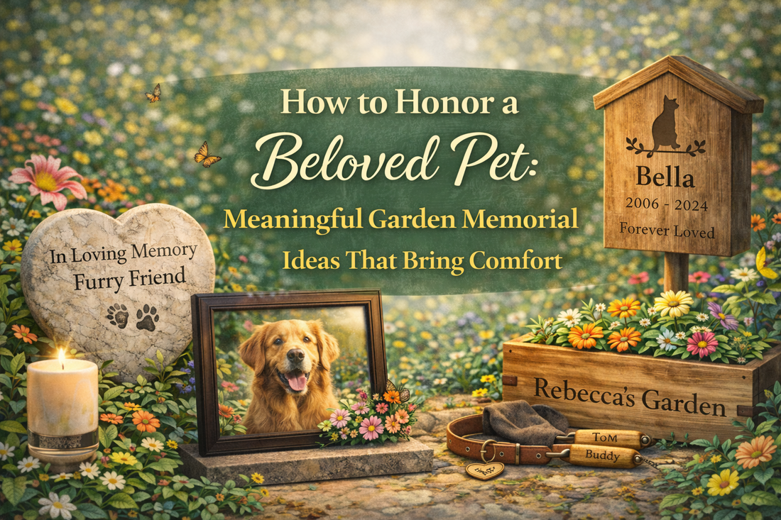 How to Honor a Beloved Pet: Meaningful Garden Memorial Ideas That Bring Comfort