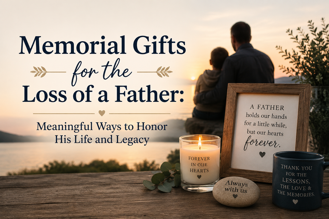 Memorial Gifts for the Loss of a Father: Meaningful Ways to Honor His Life and Legacy