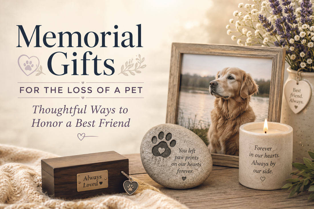 Memorial Gifts for the Loss of a Pet: Thoughtful Ways to Honor a Best Friend