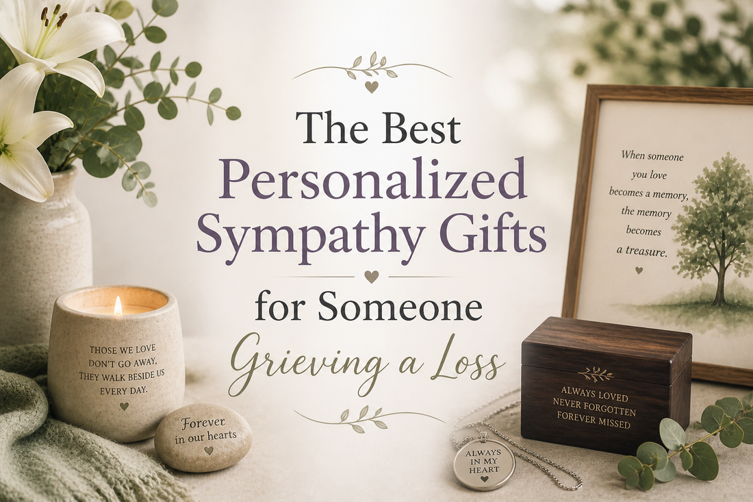 The Best Personalized Sympathy Gifts for Someone Grieving a Loss