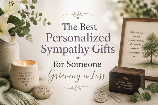 The Best Personalized Sympathy Gifts for Someone Grieving a Loss