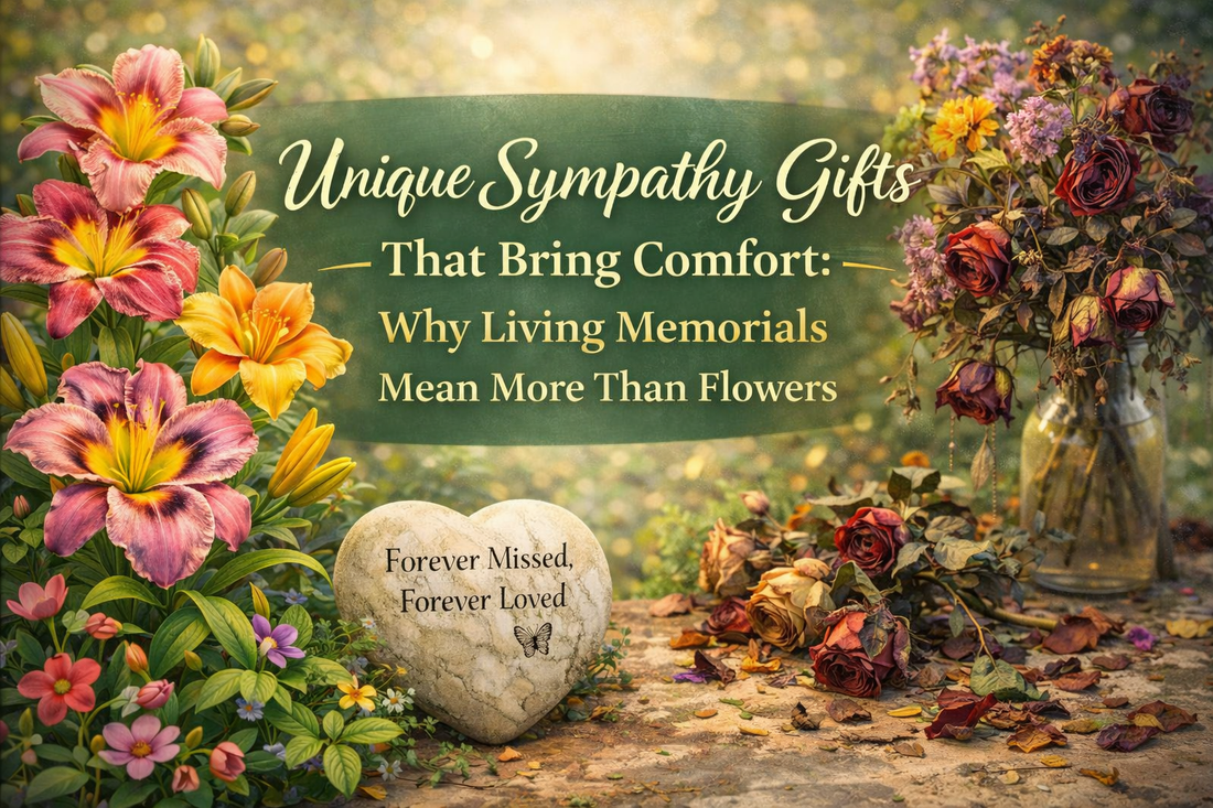 Unique Sympathy Gifts That Bring Comfort: Why Living Memorials Mean More Than Flowers